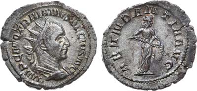 Лот №12,  Римская Империя. Император Деций Траян. Антониниан 248-251 гг.