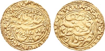 Лот №20,  Кокандское ханство. Худояр-хан. Тилля. 1274 г.х (1857 г. н.э.).