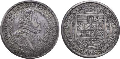 Лот №25,  Священная Римская Империя. Император Рудольф II. Талер 1612 года.