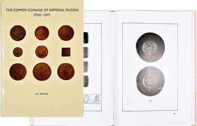 Лот №1263,  Bernhard F. Brekke. The copper coinage of Imperial Russia 1700-1917. (Медные монеты Императорской России 1700-1917 гг.).