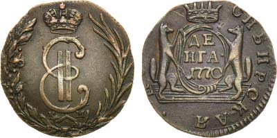 Лот №394, Денга 1770 года. КМ. Сибирская.