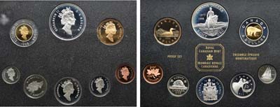 Лот №40, Набор из 8 монет 1998 года. Канада.