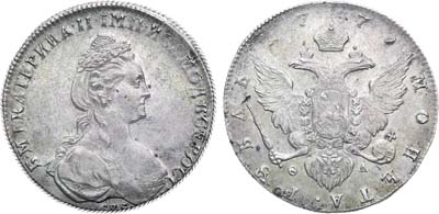 Лот №298, 1 рубль 1779 года. СПБ-ѲЛ.