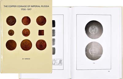 Лот №1301,  Bernhard F. Brekke. The copper coinage of Imperial Russia 1700-1917. (Медные монеты Императорской России 1700-1917 гг.).