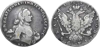 Лот №369, 1 рубль 1764 года. ММД-TI-ЕI.