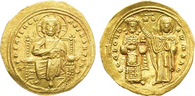 Лот №13,  Византийская империя. Император Роман III Аргир. Гистаменон 1028-1034 гг. .
