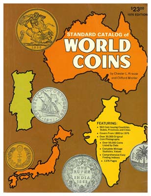 Лот №1407,  Standard Catalog of World Coins. Chester L. Krause, Clifford Mishler. Выпуск 1976 года.