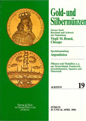 Лот №1456,  Spink&Son Numismatics. Каталог аукциона. Gold- und Silbermuenzen. (Золотые и серебряные монеты). Аукцион №19.