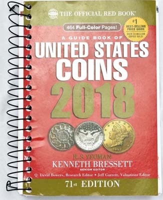 Лот №1329,  R.S. Yeoman. A Guide Book of UNITED STATES COINS 2018. (Путеводитель по монетам США. 2018 год).