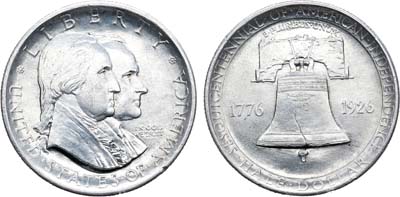 Лот №177,  США. 1/2 доллара(50 центов) 1926 года.