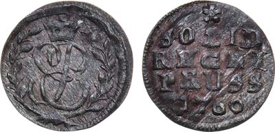 Лот №452, Солид 1760 года.