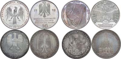 Лот №61,  Федеративная Республика Германия. Сборный лот из 4 монет.