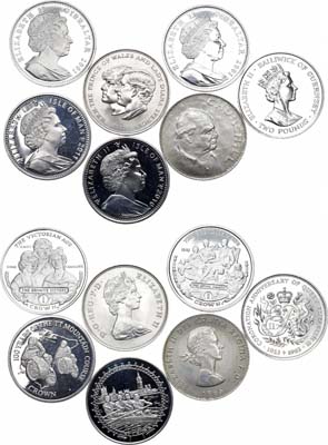 Лот №72,  Великобритания. Сборный лот из 7 монет стран Британского содружества.