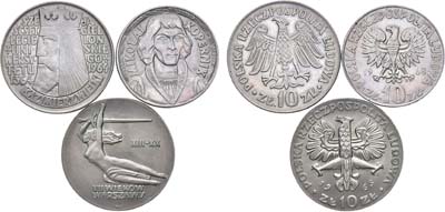 Лот №121,  Польша. Сборный лот из 3 монет.