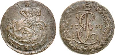 Лот №464, Денга 1793 года. КМ.