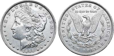Лот №181,  США. 1 доллар 1896 года.
