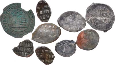 Лот №257, Сборный лот из 9 средневековых монет.