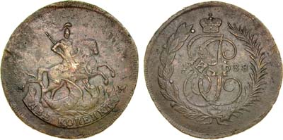 Лот №350, 2 копейки 1788 года. ММ.