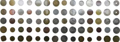 Лот №160,  Разные страны. Сборный лот из 142 монет всего мира 1912-2003 гг с изображением кораблей.