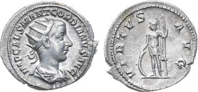 Лот №13,  Римская Империя. Император Гордиан III. Антониниан 238-239 гг.