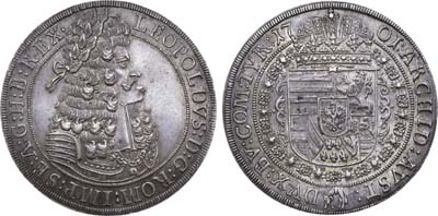 Лот №184,  Священная Римская империя. Император Леопольд I. Австрия. Талер 1701 года.