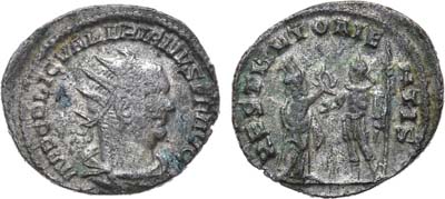 Лот №45,  Римская Империя. Император Валериан I. Антониниан 256-258 гг.