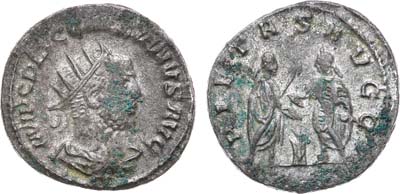 Лот №46,  Римская Империя. Император Галлиен. Антониниан 256-258 гг.