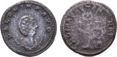 Лот №48,  Римская Империя. Салонина (жена римского императора Галлиена). Антониниан 258-260 гг.