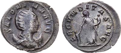 Лот №49,  Римская Империя. Салонина (жена римского императора Галлиена). Антониниан 267-260 гг.