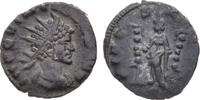 Лот №58,  Римская Империя. Император Марк Аврелий Клавдий Квинтилл. Антониниан 270 года.