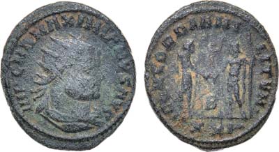 Лот №66,  Римская Империя. Император Максимиан. Антониниан 293-294 гг.