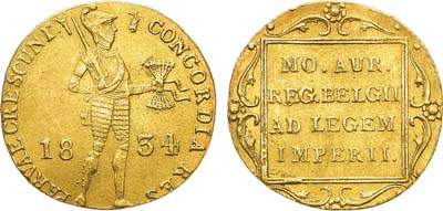 Лот №1138, Дукат 1834 года.