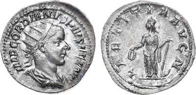 Лот №29,  Римская Империя. Император Гордиан III. Антониниан 241-243 гг.