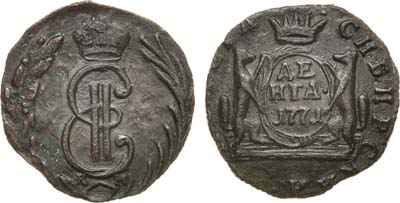 Лот №761, Денга 1771 года. КМ. Сибирская.