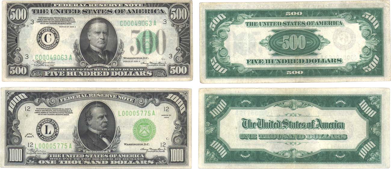 США 500 долларов 1934. 500 Долларов банкнота. 500 Долларовая купюра. 500 $ Долларов пятьсот США 1934. 32 тысячи долларов