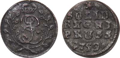 Лот №304, Солид 1759 года.