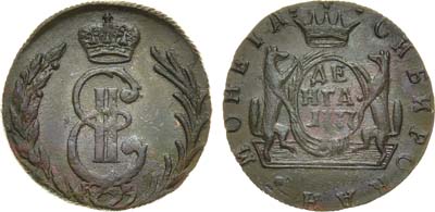 Лот №426, Денга 1777 года. КМ. Сибирская.