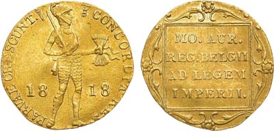 Лот №569, Дукат 1818 года.