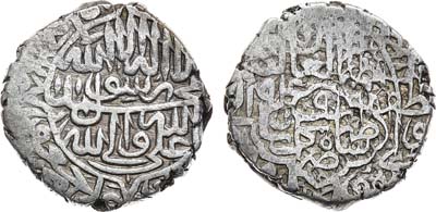 Лот №14,  Государство Сефевидов. Шах Тахмасп I. Шахи 949 г.х. (1542 год). Азербайджан. Шемаха.