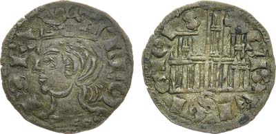 Лот №311,  Испания. Королевство Кастилия и Леон. Король Альфонсо XI. Корнадо 1333-1350 гг.