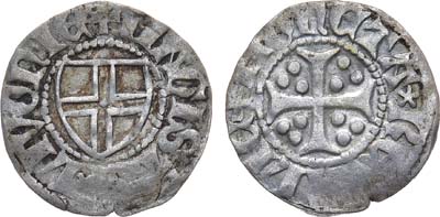 Лот №337,  Ливонский орден. Ландмейстер Веннемар фон Брюггенай. Артуг 1389-1401 гг.