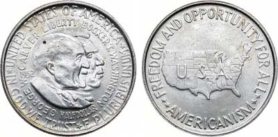 Лот №372,  США. 1/2 доллара (50 центов) 1952 года.