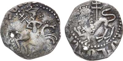 Лот №107,  Киликийская Армения. Царь Левон II. 1/2 трама 1270-1289 гг.