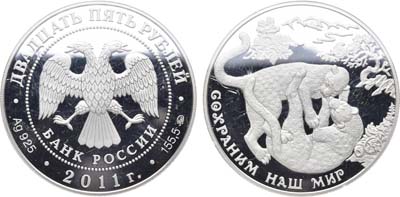 Лот №507, 25 рублей 2011 года. Серия 