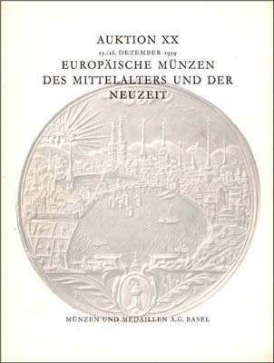 Лот №2091,  Munzen und Medaillen A.G. Basel. Каталог аукциона ХХ 15-16 декабря 1959 года.