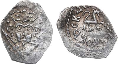 Лот №700,  Псковская республика. Денга 1460-1510 гг.