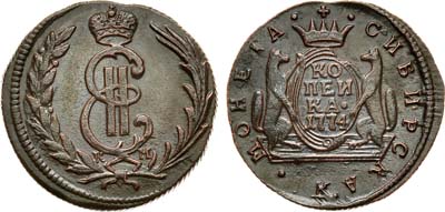 Лот №918, 1 копейка 1774 года. КМ. Сибирская.