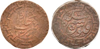 Лот №1029,  Бухарский эмират под протекторатом России. Эмир Алим-хан. 3 теньги 1917 года (1336 г.х.).