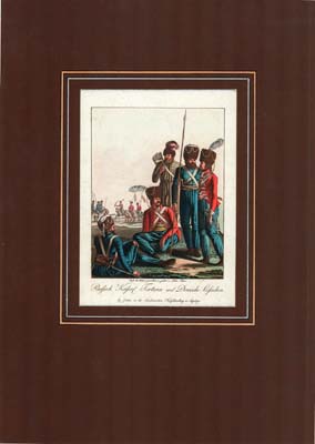 Лот №1388,  Гравюра. Русские иррегулярные войска и донские казаки..