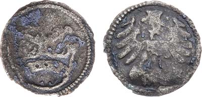 Лот №241,  Королевство Польское. Король Александр Ягеллончик. Денар 1491-1506 гг.